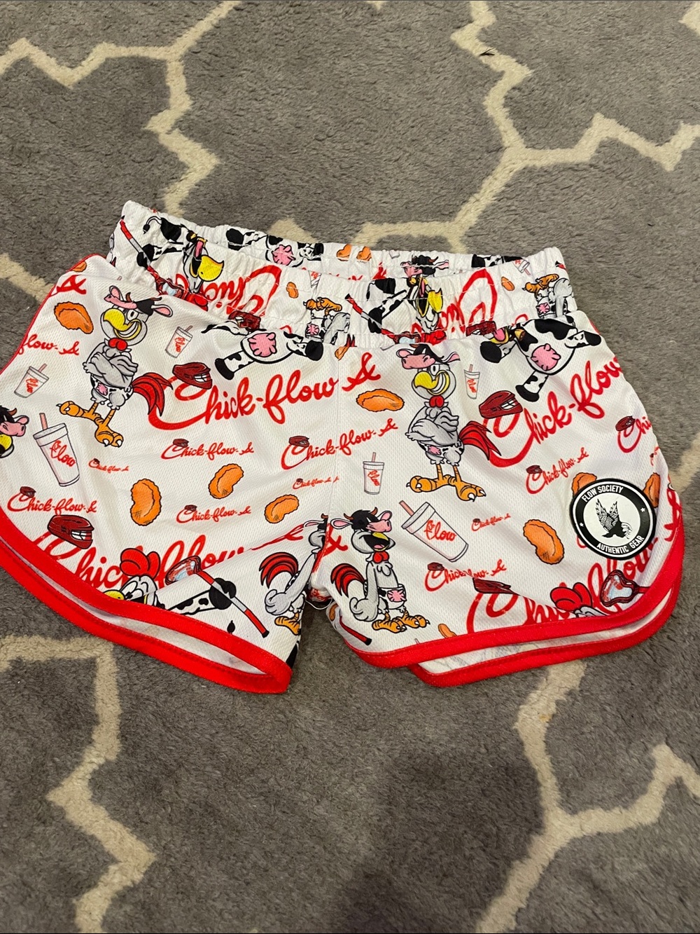 Flow Society “Chik Fil A” Athletic Shorts